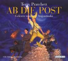 Terry Pratchett: Ab die Post, 4 Audio-CDs, 4 CDs