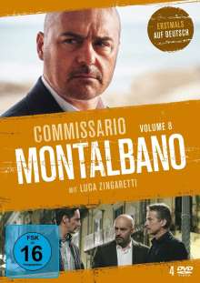 Commissario Montalbano Vol. 8, 4 DVDs