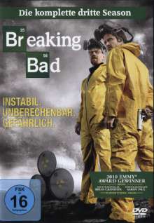 Breaking Bad Season 3, 4 DVDs