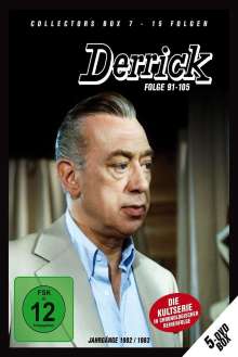 Derrick Collector's Box Vol. 7 (Folgen 91-105), 5 DVDs