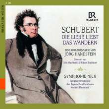 Franz Schubert - Die Liebe liebt das Wandern (Eine Hörbiografie von Jörg Handstein), 4 CDs