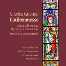 Charles Gounod (1818-1893): Messe G-Dur op.12 "Cäcilienmesse", CD