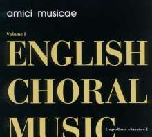 Amici Musicae - Engish Choral Music, CD