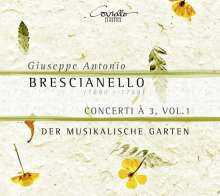 Giuseppe Antonio Brescianello (1690-1758): Concerti a 3 Vol. 1, CD