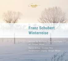 Franz Schubert (1797-1828): Winterreise D.911 (für Bariton, Chor &amp; Klavier), CD