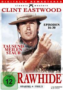 Rawhide - Tausend Meilen Staub Season 4 Box 2, 4 DVDs