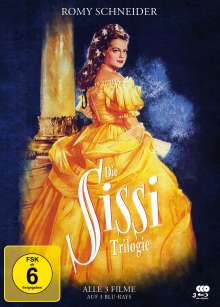 Sissi Trilogie (Blu-ray im Mediabook), 3 Blu-ray Discs