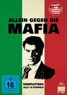 Allein gegen die Mafia (Komplettbox), 27 DVDs