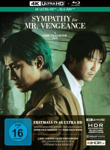 Sympathy for Mr. Vengeance (Ultra HD Blu-ray &amp; Blu-ray im Mediabook), 1 Ultra HD Blu-ray und 1 Blu-ray Disc
