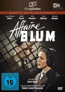 Affaire Blum (Affäre Blum), DVD