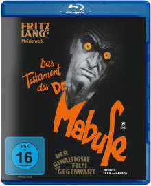 Das Testament des Dr. Mabuse (1933) (Blu-ray), Blu-ray Disc