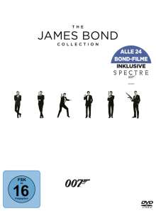 The James Bond Collection (2016), 24 DVDs