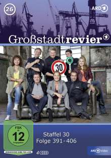 Großstadtrevier Box 26 (Staffel 30), 4 DVDs