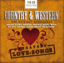 Country &amp; Western: 200 Greatest Love-Songs, 10 CDs