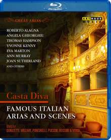 Great Arias - Famous Italian Arias And Scenes, Blu-ray Disc