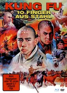 Kung Fu - 10 Finger aus Stahl (Blu-ray &amp; DVD im Mediabook), 1 Blu-ray Disc und 1 DVD