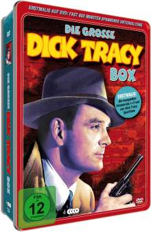 Die grosse Dick Tracey Box (Deluxe-Metallbox), 4 DVDs