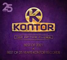 Kontor Top Of The Clubs: Best Of 2021 X Best Of 25 Years, 4 CDs