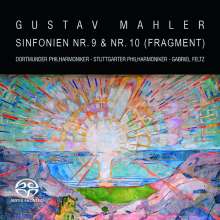 Gustav Mahler (1860-1911): Symphonien Nr.9 &amp; 10 (Adagio &amp; Purgatorio), 2 Super Audio CDs