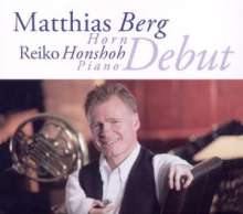 Matthias Berg - Debut, CD