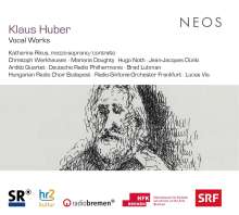 Klaus Huber (1924-2017): Kammersymphonie "Oratio Mechtildis" für Alt &amp; Orchester, 2 CDs
