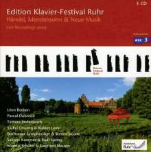 Edition Klavier-Festival Ruhr Vol.23 - Händel, Mendelssohn &amp; Neue Musik, 3 CDs