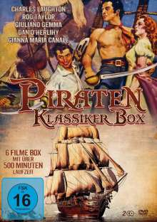 Piraten Klassiker Box (6 Filme auf 2 DVDs), 2 DVDs