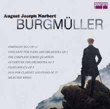 Norbert Burgmüller (1810-1836): Orchester- &amp; Kammermusik (Exklusiv für jpc), 4 CDs