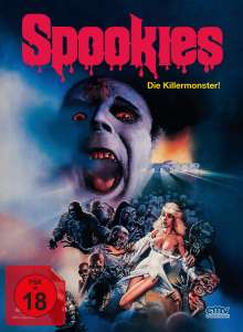 Spookies - Die Killermonster (Blu-ray &amp; DVD im Mediabook), 1 Blu-ray Disc und 1 DVD