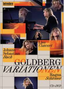 Johann Sebastian Bach (1685-1750): Goldberg-Variationen BWV 988, 1 DVD und 1 CD
