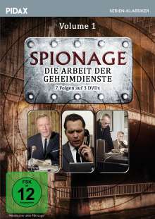 Spionage - Die Arbeit der Geheimdienste Vol. 1, 3 DVDs