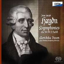 Joseph Haydn (1732-1809): Symphonien Nr.2,9,70,50,88, Super Audio CD