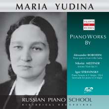 Maria Yudina spielt Borodin, Medtner, Strawinsky, CD