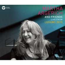 Martha Argerich &amp; Friends - Live from Lugano Festival 2010, 3 CDs