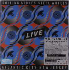 The Rolling Stones: Steel Wheels Live (Atlantic City 1989) (Limited Collector's Edition), 3 CDs, 2 DVDs und 1 Blu-ray Disc