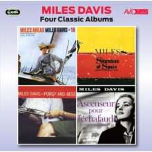 Miles Davis (1926-1991): Miles Ahead / Sketches Of Spain / Porgy And Bess / Ascenseur Pour L'Echafaud, 2 CDs