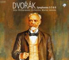 Antonin Dvorak (1841-1904): Symphonien Nr.5,7-9, 3 CDs