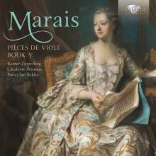 Marin Marais (1656-1728): Pieces de Viole Buch 5 (1725), 4 CDs