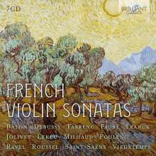 French Violin Sonatas, 7 CDs