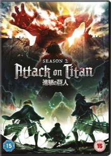 Attack on Titan Season 2 (2014) (UK Import), 2 DVDs