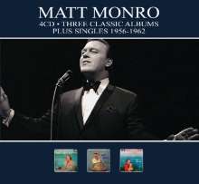 Matt Monro: Three Classic Albums Plus Singles, 4 CDs