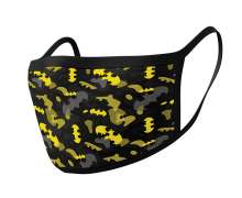 Stoffmaske - Batman (Camo Yellow) (2er-Pack), Merchandise