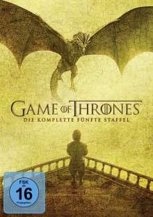 Game of Thrones Season 5, 5 DVDs