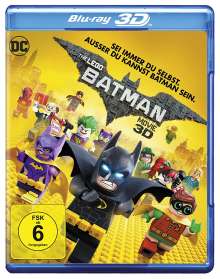 The Lego Batman Movie (3D Blu-ray), Blu-ray Disc