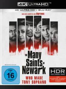 The Many Saints of Newark (Ultra HD Blu-ray &amp; Blu-ray), 1 Ultra HD Blu-ray und 1 Blu-ray Disc