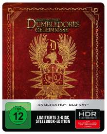 Phantastische Tierwesen: Dumbledores Geheimnisse (Ultra HD Blu-ray &amp; Blu-ray im Steelbook), 1 Ultra HD Blu-ray und 1 Blu-ray Disc