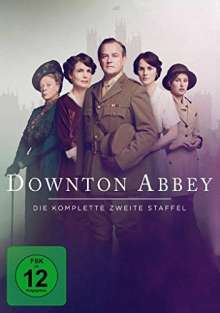 Downton Abbey Staffel 2 (neues Artwork), 4 DVDs