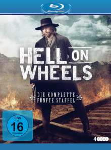 Hell on Wheels Staffel 5 (finale Staffel) (Blu-ray), 4 Blu-ray Discs