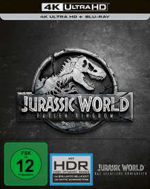 Jurassic World: Das gefallene Königreich (Ultra HD Blu-ray &amp; Blu-ray im Steelbook), 1 Ultra HD Blu-ray und 1 Blu-ray Disc
