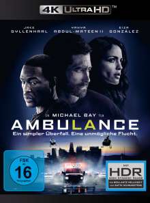 Ambulance (2022) (Ultra HD Blu-ray), Ultra HD Blu-ray